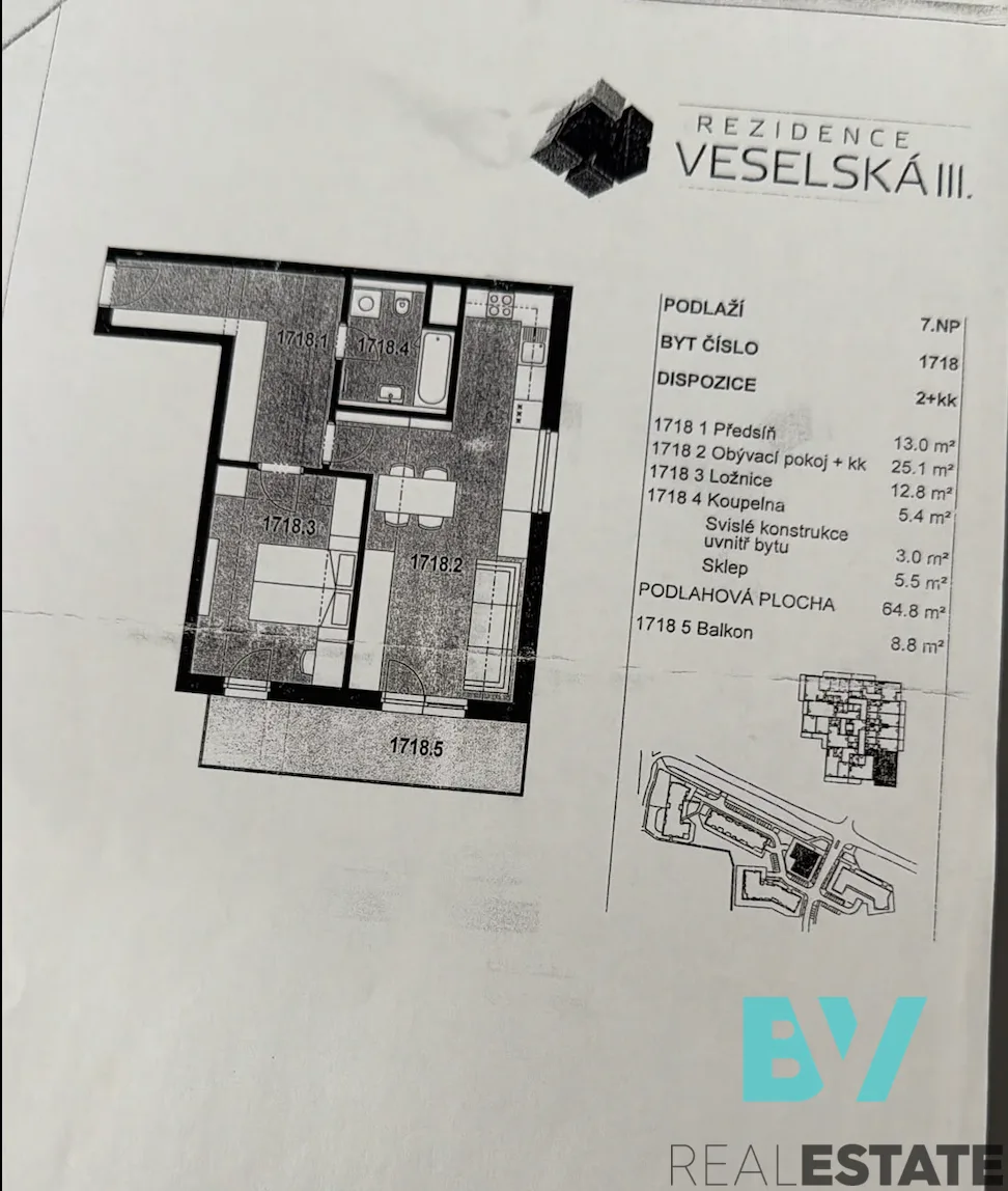 Prodej bytu, 2+kk, 68 m² — foto 39