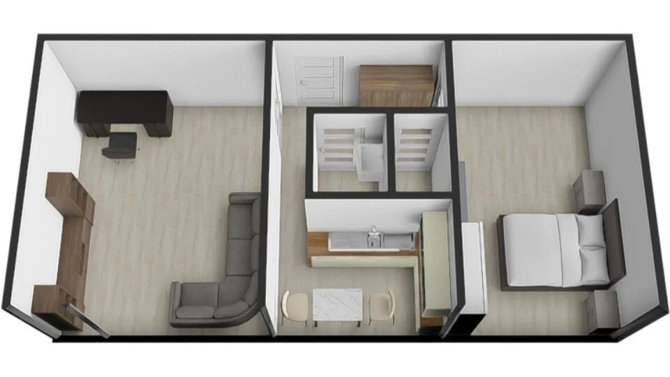Pronájem bytu, 2+1, 51 m² — foto 17