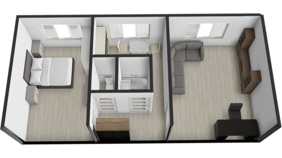 Pronájem bytu, 2+1, 51 m² — foto 18